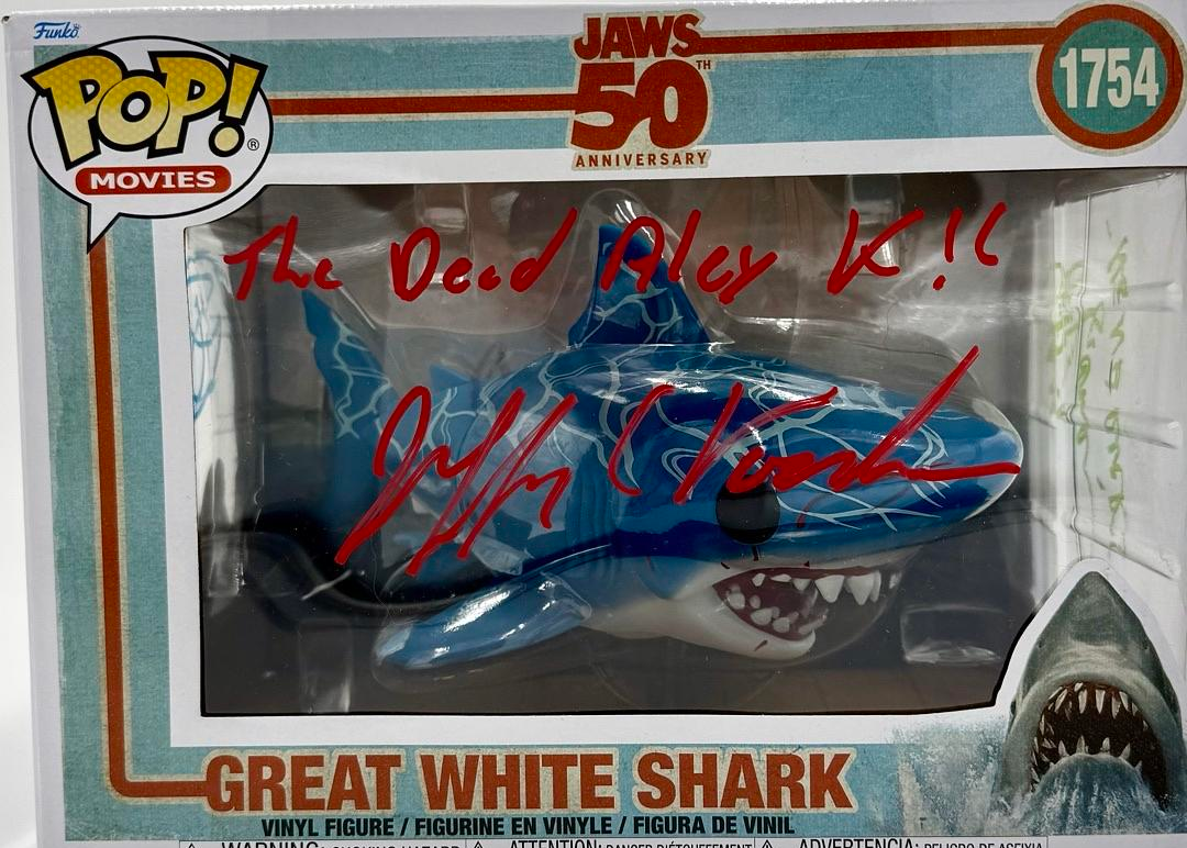 Richard Dreyfuss, Jeffrey Kramer, Jeffrey Vorhees, Stephen and Jonathan Searle, Signed Funko Pop #1754 (Jaws) - Beckett COA #02